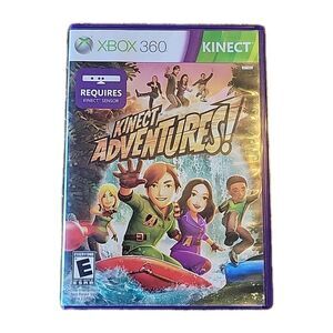 Microsoft XBox 360 Kinect Adventures- Tested No Manual